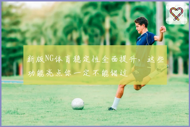 新版NG体育稳定性全面提升，这些功能亮点你一定不能错过
